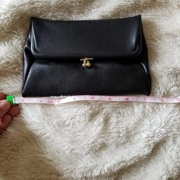 Leather clutch with mirror - Picture 9 of 9